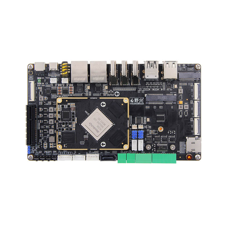 RK3588 ڈویلپمنٹ بورڈ - 8K AI ایج کمپیوٹنگ - 6TOPS NPU