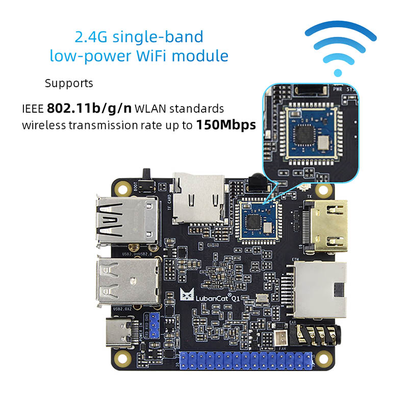 Rockchip RK3528A Linux مدر بورڈ آن بورڈ SBC بورڈ
